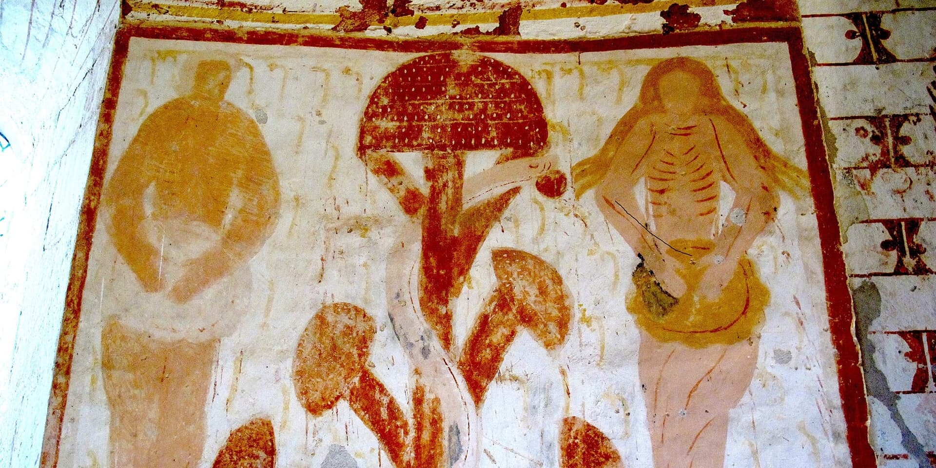 The 'Mushroom' in Eden: What the Plaincourault Fresco Shows